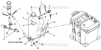 Sistema di nebulizzazione MOTORE  Intl. SL 900 I964291 (4935583558B012)