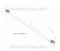 TRASMISSIONE, FRONT PROP ALBERO