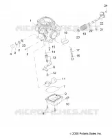 MOTORE, CARBURATORE, LOWER