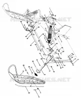 SOSPENSIONI ANTERIORI AND SCIARE Sport, Trail, 400 and 600 (4912701270007A)