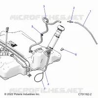 SISTEMA DI ALIMENTAZIONE CARBURANTE, FUEL LINES, STD.