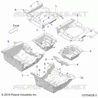 PAVIMENTO PANELS, REAR