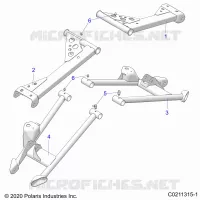 SOSPENSIONE POSTERIORE CONTROL ARMS