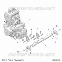 MOTORE, MOUNTING &amp; LONG BLOCK