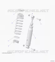 SUSPENSION, SHOCK ANTERIORE MOUNTING