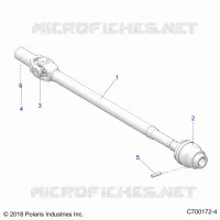 TRASMISSIONE, FRONT PROP SHAFT