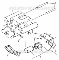 FRENO POSTERIORE Magnum 6X6 W97AE42A and Swedish Magnum 6X6 S97AE42E (4940754075C013)