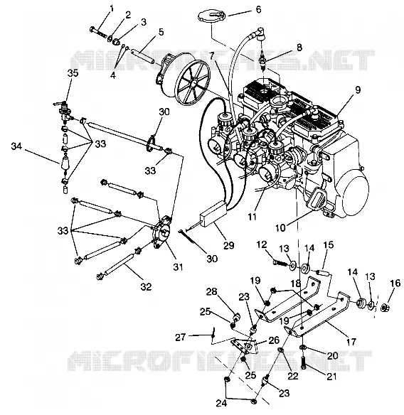 MONTAGGIO DEL MOTORE XLT 0940767, XLT SP 0940667   XLT SKS 0940567 (4925022502027A)