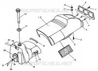 MONTAGGIO SEDILE   SERBATOIO 440 XCR SP 0941660 (4927082708002A)