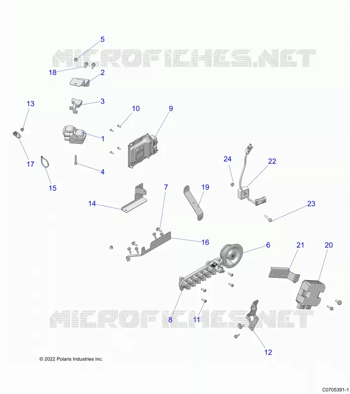 ELETTRICO, WIRE HARNESS, COMPONENTS