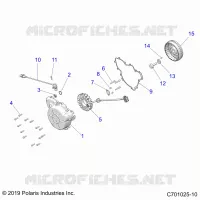 MOTORE, STATOR AND COVER