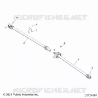 TRASMISSIONE, FRONT PROP SHAFT