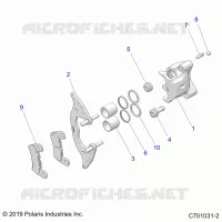 FRENO ANTERIORE CALIPER