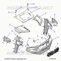 CAPPUCCIO, AND FRONT FENDERS