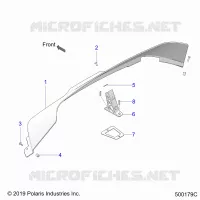 BODY, WIND DEFLECTOR (CANADA)