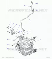 TRASMISSIONE, MAIN GEARCASE MOUNTING