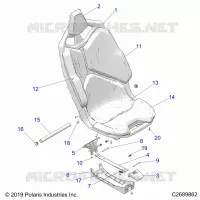 SEDE ASM.- Z20RAB92AC/BC/AR/BR/D92AC/BC/AR/BR (C2689862)