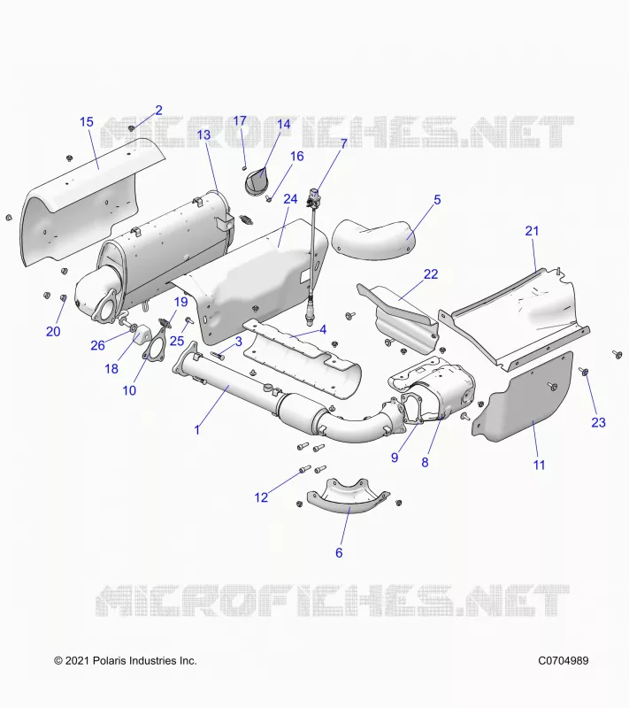 ENGINE, IMPIANTO DI SCARICO