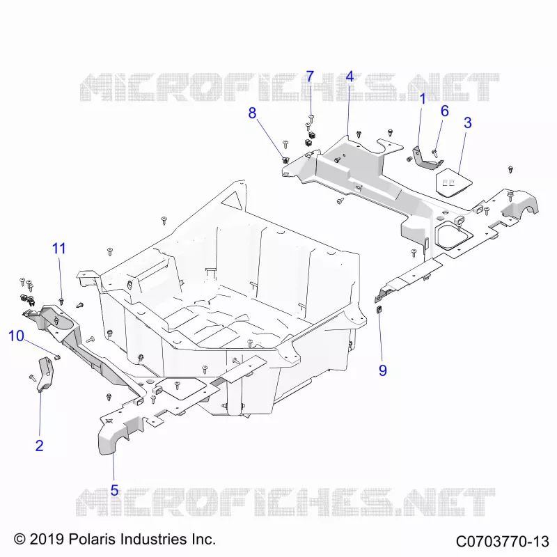 CARROZZERIA POSTERIORE RACK, MOUNTING