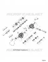 DRIVE TRAIN, PRINCIPALE SCATOLA INGRANAGGI INTERNALS (FROM 7/01/2018)