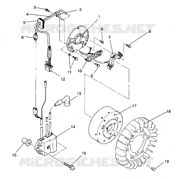 MAGNETO ASSEMBLY SPORT / 0930443 (4922942294032A)