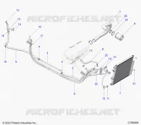 ARIA CONDIZIONATA CONDENSER AND HOSES