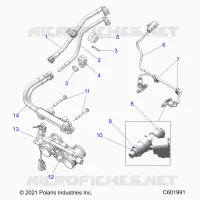 SISTEMA DI ALIMENTAZIONE CARBURANTE, RAIL, LINES AND THROTTLE BODY
