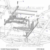 CHASSIS, SEAT AND CENTER CONSOLE MONTAGGIO