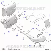 ENGINE, IMPIANTO DI SCARICO