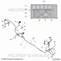 ELETTRICO, WIRE HARNESSES, CHASSIS