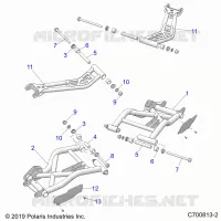 SOSPENSIONE POSTERIORE CONTROL ARMS