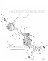 ENGINE, ENGINE AND TRASMISSIONE MOUNTING