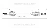 TRASMISSIONE, REAR HALF SHAFT, RH