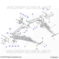 SOSPENSIONE POSTERIORE CONTROL ARMS