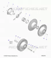 TRASMISSIONE, CLUTCH, SECONDARY