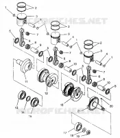 PISTONEEE   ALBERO MOTORE XLT SP 0966676 AND EUROPEAN XLT SP E966676 (4931703170C011)