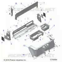 CARROZZERIA POSTERIORE CLOSEOFF, AND FENDERS