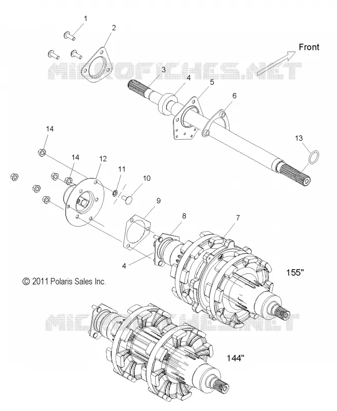 TRASMISSIONE, JACKSHAFT and ALBERO DI TRASMISSIONE