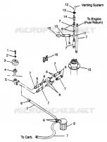 SISTEMA DI ALIMENTAZIONE CARBURANTE SLT 700 B974572 (4941124112A010)