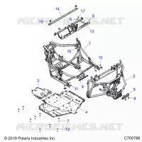 CHASSIS, MAIN FRAME AND SCIARED PLATES