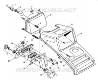 FARO DI MONTAGGIO Trail Blazer W937221 (4924082408008A)