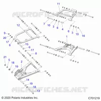 SOSPENSIONE POSTERIORE CONTROL ARMS