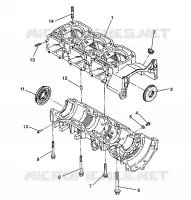 CARTER ASSEMBLY Storm/0932770 and Storm SKS/0932570 (4923032303028A)
