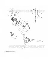 MOTORE, ACCELERATORE CONTROL ASM.