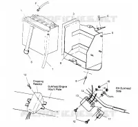 BATTERIA BOX ASSEMBLY  RXL 0956768 (4930783078B014)