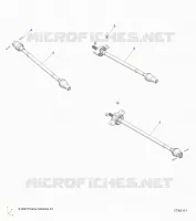 TRASMISSIONE, FRONT, MID, REAR PROP SHAFT