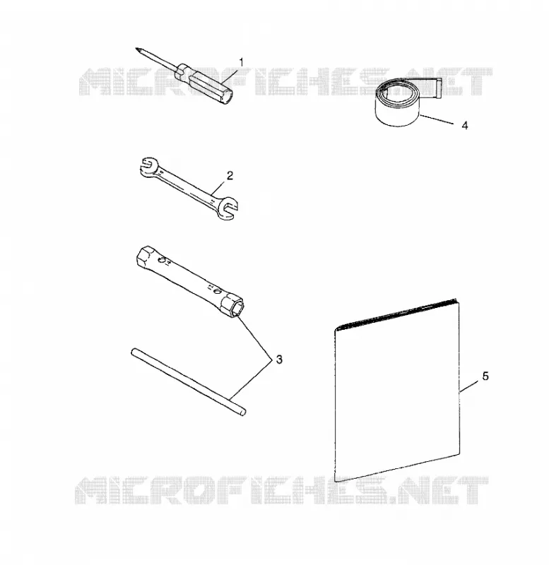 KIT DI STRUMENTI LITE 0983433 and LITE DELUXE 0983431 (4941864186C002)