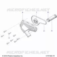 MOTORE, WATERPUMP IMPELLER AND COVER