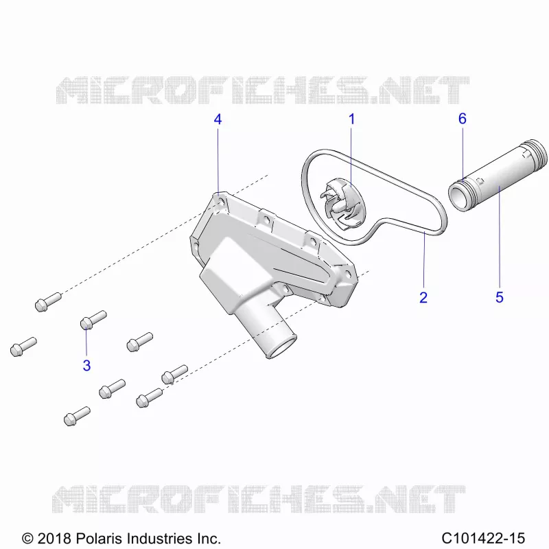 MOTORE, WATERPUMP IMPELLER AND COVER