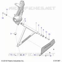 SUSPENSION, A-ARM AND PAVONEGGIARSI MOUNTING